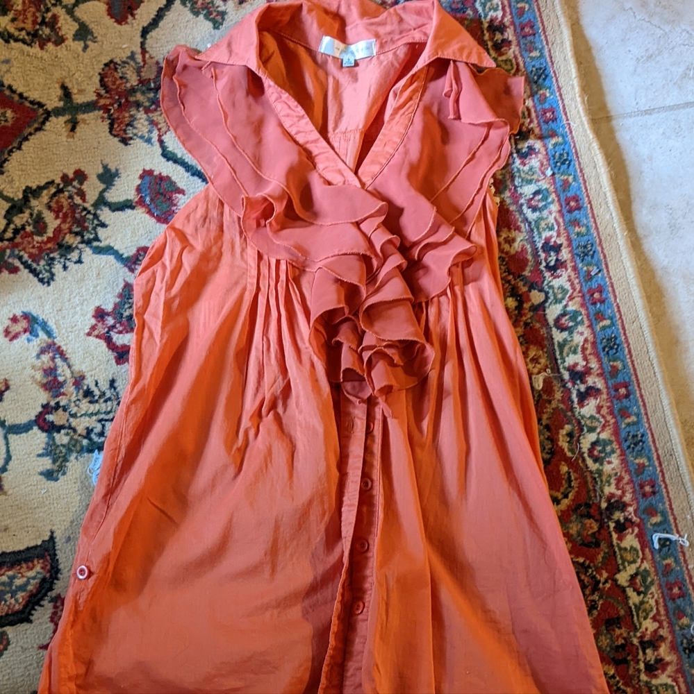 Rust Tunic Dress
